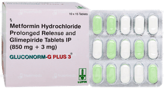 Gluconorm G Plus 3 Tablet 15