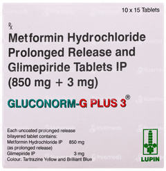 Gluconorm G Plus 3 Tablet 15