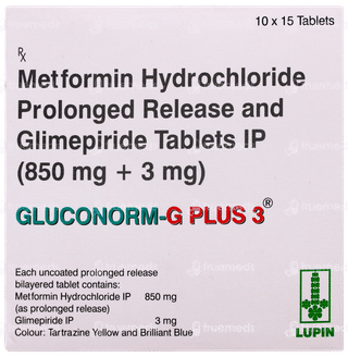 Gluconorm G Plus 3 Tablet 15