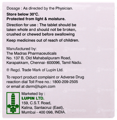 Gluconorm G Plus 3 Tablet 15