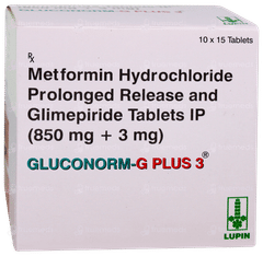 Gluconorm G Plus 3 Tablet 15