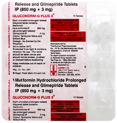 Gluconorm G Plus 3 Tablet 15