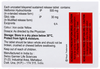 Glychek M 30 Od Tablet 10