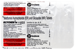Glychek M 30 Od Tablet 10 Glychek M 30 Od Tablet 10