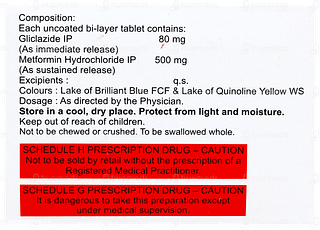Glycigon M Sr Tablet 10
