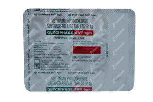Glyciphage Sr 1gm Tablet 10