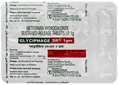 Glyciphage Sr 1gm Tablet 10