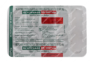 Glyciphage 500 MG Tablet Sr 10