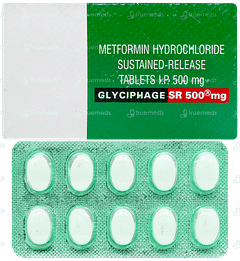 Glyciphage Sr 500mg Tablet 10