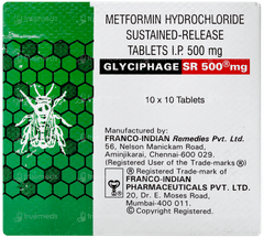 Glyciphage Sr 500mg Tablet 10