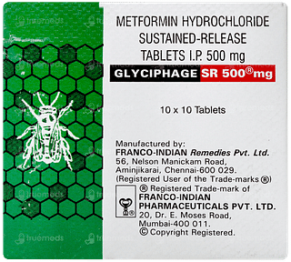 Glyciphage Sr 500mg Tablet 10