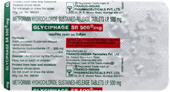 Glyciphage Sr 500mg Tablet 10