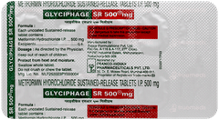 Glyciphage Sr 500mg Tablet 10