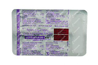 Glyciphage P 15/500 MG Tablet Sr 10