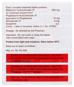 Glyciphage Pg2 Tablet 15 Glyciphage Pg2 Tablet 15