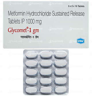 Glycomet 1gm Tablet 15