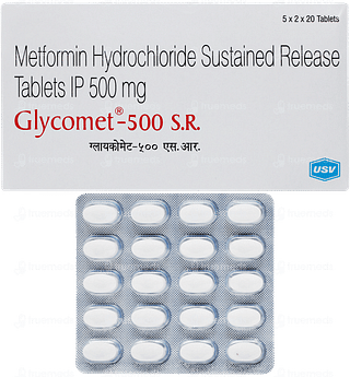 Glycomet 500 Sr Tablet 20