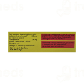 Glycomet Gp 0.5 Tablet Sr 10