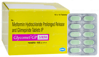 Glycomet Gp 3/850 Tablet 10