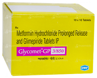 Glycomet Gp 3/850 Tablet 10