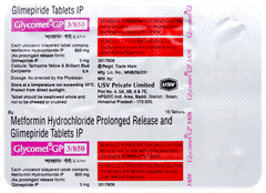 Glycomet Gp 3/850 Tablet 10 Glycomet Gp 3/850 Tablet 10