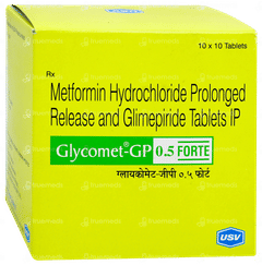 Glycomet Gp 0.5 Forte Tablet 10