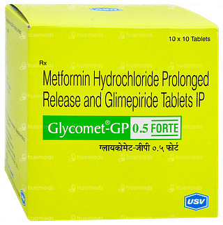 Glycomet Gp 0.5 Forte Tablet 10