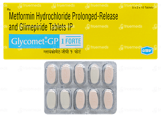 Glycomet Gp 1 Forte Tablet 10