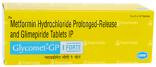 Glycomet Gp 1 Forte Tablet 10