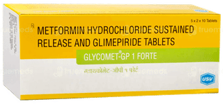 Glycomet Gp 1 Forte Tablet Sr 10