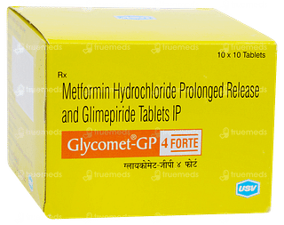 Glycomet Gp 4 Forte Tablet 10