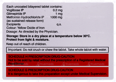 Glycomet Trio Forte 1 Tablet 10