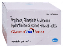 Glycomet Trio Forte 1 Tablet 10