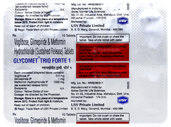 Glycomet Trio Forte 1 Tablet 10