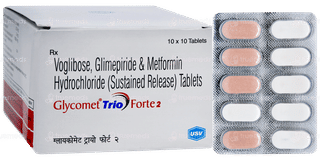 Glycomet Trio Forte 2 Tablet 10