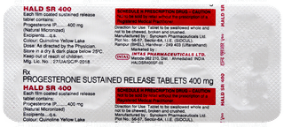 Hald Sr 400 Tablet 10