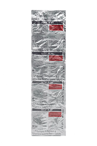 Izra D 30/20 MG Capsule Sr 10