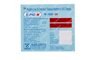 K Pio M 15/500 MG Tablet Er 15