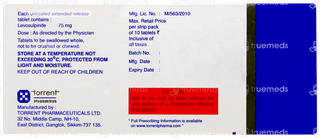 Levazeo Sr 75 Tablet 10