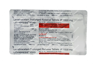 Levigress 1000 MG Tablet Pr 10