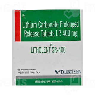 Litholent 400 MG Tablet Sr 10