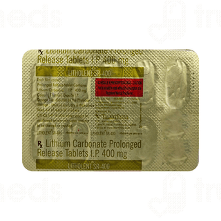 Litholent 400 MG Tablet Sr 10