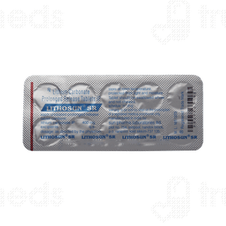 Lithosun 400 MG Tablet Sr 10