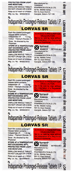 Lorvas Sr Tablet 10 Lorvas Sr Tablet 10