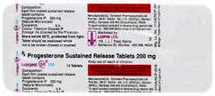 Lupigest Sr 200 Tablet 10