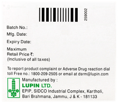 Lupirtin Sr Tablet 10