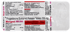 Macgest Sr 200 Tablet 10 Macgest Sr 200 Tablet 10