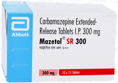 Mazetol Sr 300 Tablet 15 Mazetol Sr 300 Tablet 15