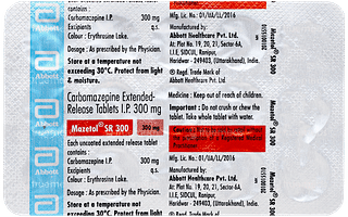 Mazetol Sr 300 Tablet 15