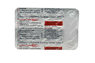 Mefomin 1000 MG Tablet Sr 10